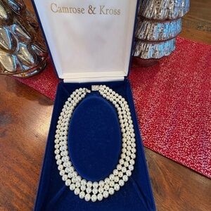 Camrose & Kross Pearl Necklace